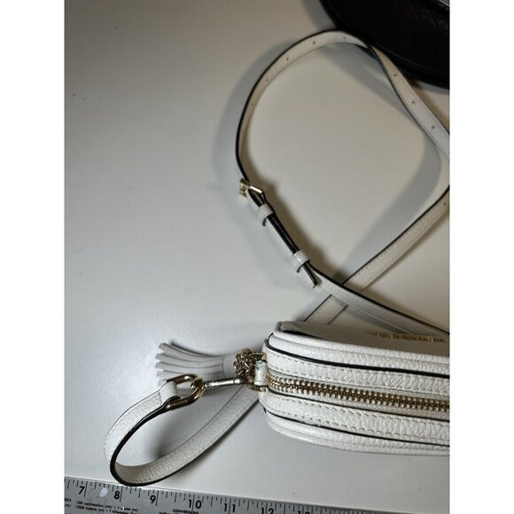 Michael Kors White Cross Body Bag With belt Loops - Picture 11 of 11